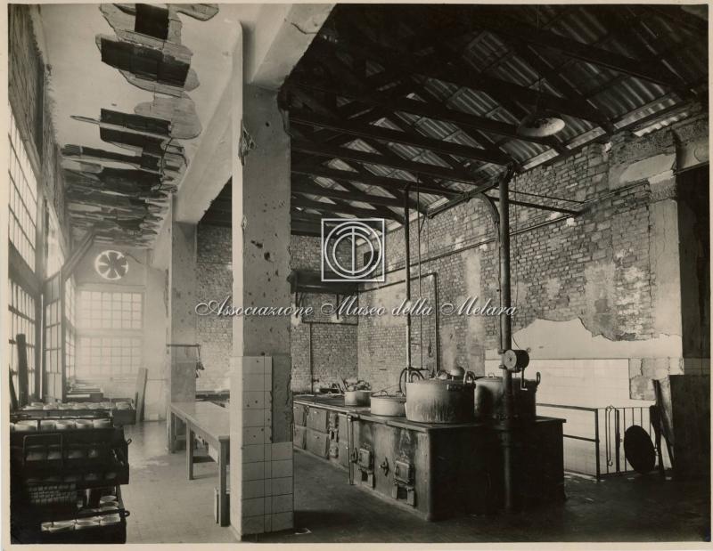 Riattamento provvisorio cucina vecchio Dopolavoro